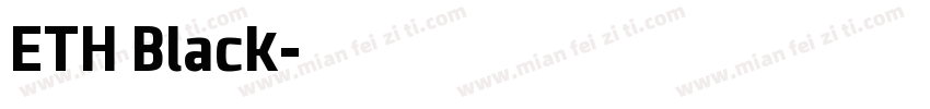 ETH Black字体转换